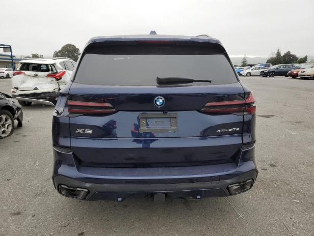 5UX43EU06R9T73924 - 2024 BMW X5 XDRIVE50E BLUE photo 6