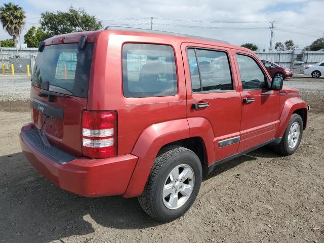 1J4PP2GK3AW164834 - 2010 JEEP LIBERTY SPORT RED photo 3