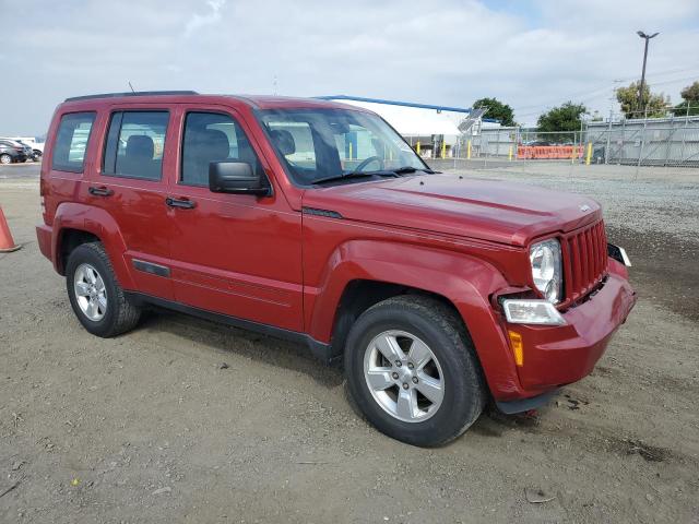 1J4PP2GK3AW164834 - 2010 JEEP LIBERTY SPORT RED photo 4