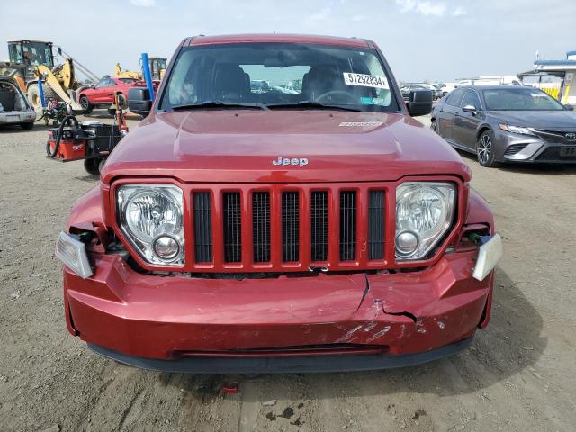 1J4PP2GK3AW164834 - 2010 JEEP LIBERTY SPORT RED photo 5