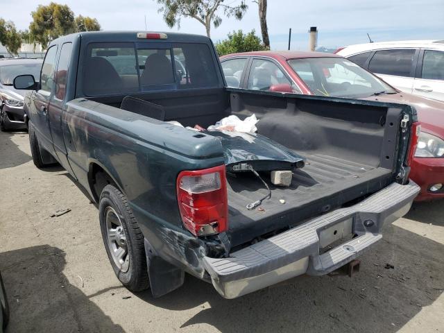 1FTYR44E42TA52156 - 2002 FORD RANGER SUPER CAB GREEN photo 2