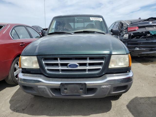 1FTYR44E42TA52156 - 2002 FORD RANGER SUPER CAB GREEN photo 5