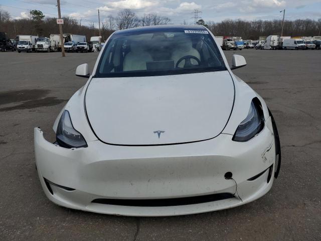 5YJYGDEFXLF037694 - 2020 TESLA MODEL Y 白色 照片 5
