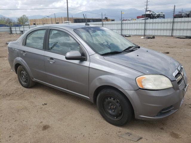 KL1TD5DE1AB123226 - 2010 CHEVROLET AVEO LS 灰色 照片 4