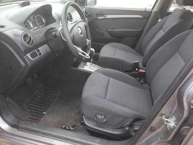 KL1TD5DE1AB123226 - 2010 CHEVROLET AVEO LS 灰色 照片 7