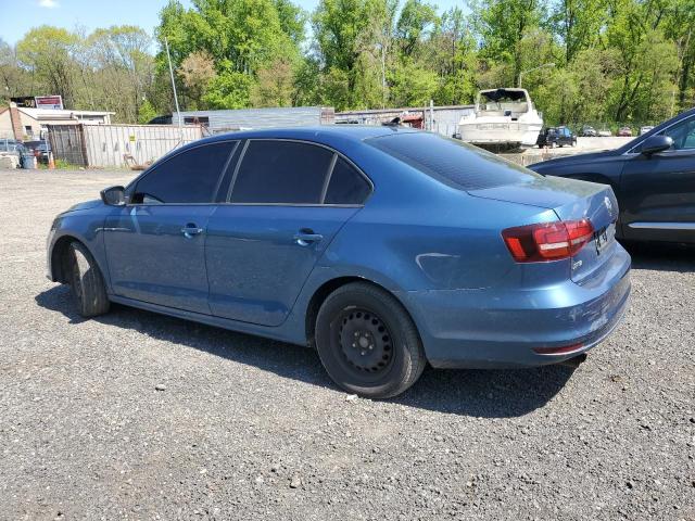 3VW167AJ4GM340940 - 2016 VOLKSWAGEN JETTA S BLUE photo 2