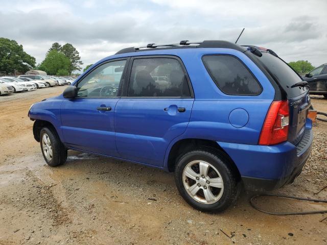 KNDJF724497562970 - 2009 KIA SPORTAGE LX BLUE photo 2