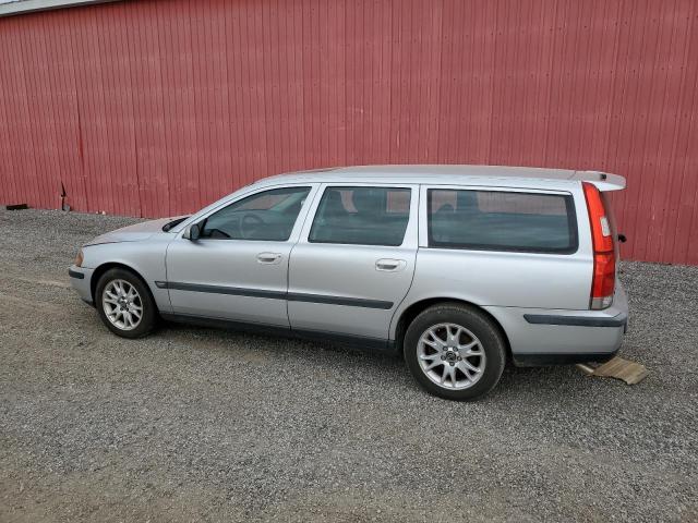 YV1SW53D742367176 - 2004 VOLVO V70 T5 TURBO SILVER photo 2