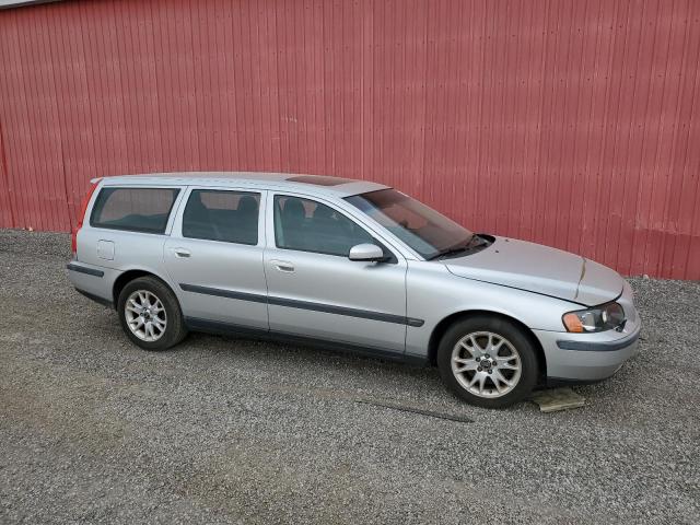 YV1SW53D742367176 - 2004 VOLVO V70 T5 TURBO SILVER photo 4