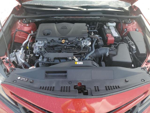 4T1T11AK6RU242230 - 2024 TOYOTA CAMRY SE NIGHT SHADE RED photo 11