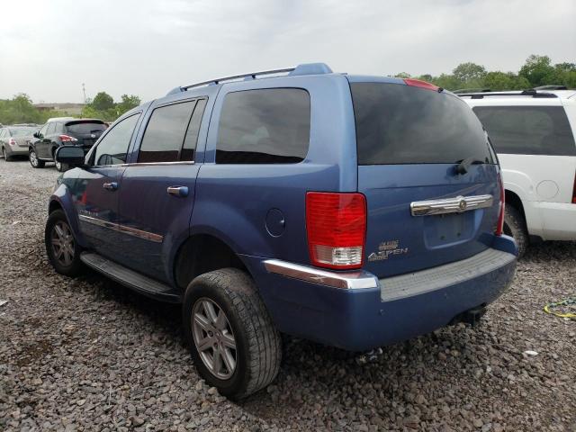 1A8HX58P27F518740 - 2007 CHRYSLER ASPEN LIMITED BLUE photo 2