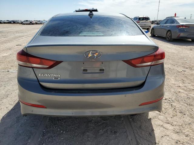 KMHD74LF3HU371495 - 2017 HYUNDAI ELANTRA SE GRAY photo 6