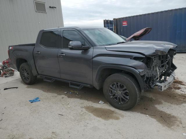 5TFLA5DB1PX061930 - 2023 TOYOTA TUNDRA CREWMAX SR GRAY photo 4