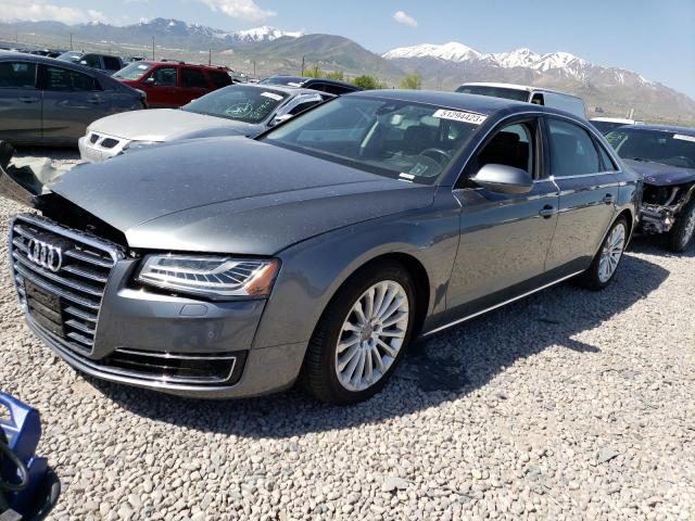 WAU3GAFD1FN011655 - 2015 AUDI A8 L QUATTRO CHARCOAL photo 1