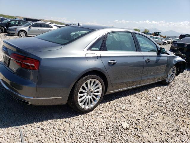 WAU3GAFD1FN011655 - 2015 AUDI A8 L QUATTRO CHARCOAL photo 3