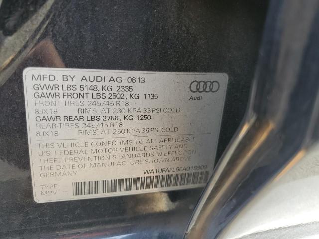 WA1UFAFL6EA018909 - 2014 AUDI A4 ALLROAD PREMIUM PLUS CHARCOAL photo 13