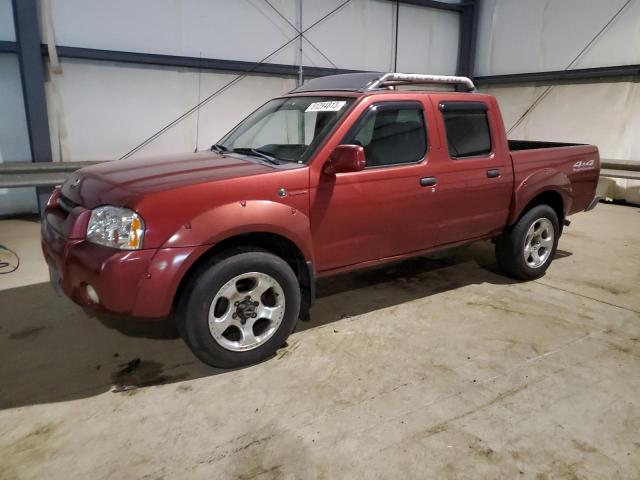 1N6MD27Y61C375398 - 2001 NISSAN FRONTIER CREW CAB SC RED photo 1