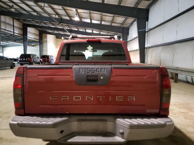 1N6MD27Y61C375398 - 2001 NISSAN FRONTIER CREW CAB SC RED photo 6