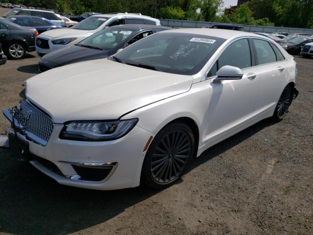 3LN6L5MUXJR622596 - 2018 LINCOLN MKZ HYBRID RESERVE WHITE photo 1