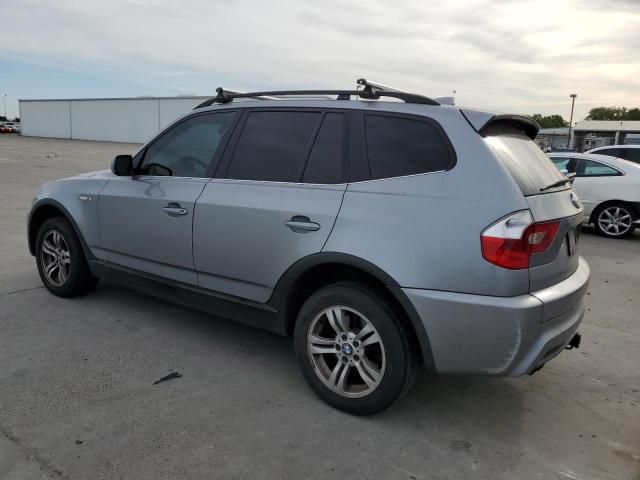 WBXPA93426WD28563 - 2006 BMW X3 3.0I SILVER photo 2