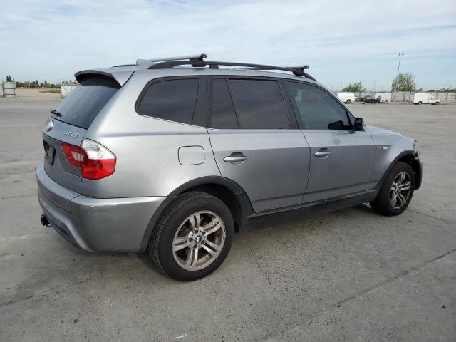 WBXPA93426WD28563 - 2006 BMW X3 3.0I SILVER photo 3