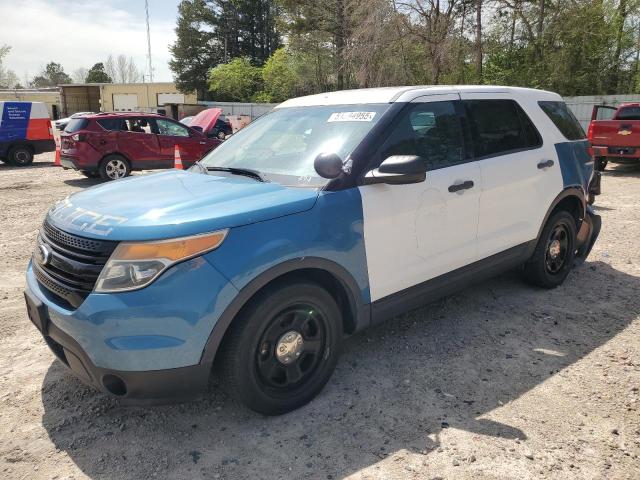 1FM5K8AR9FGA10033 - 2015 FORD EXPLORER POLICE INTERCEPTOR ორფეროვანი ფოტო 1