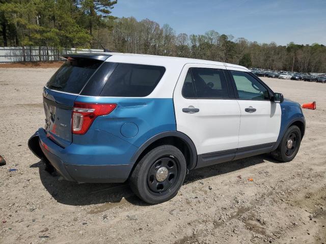 1FM5K8AR9FGA10033 - 2015 FORD EXPLORER POLICE INTERCEPTOR ორფეროვანი ფოტო 3