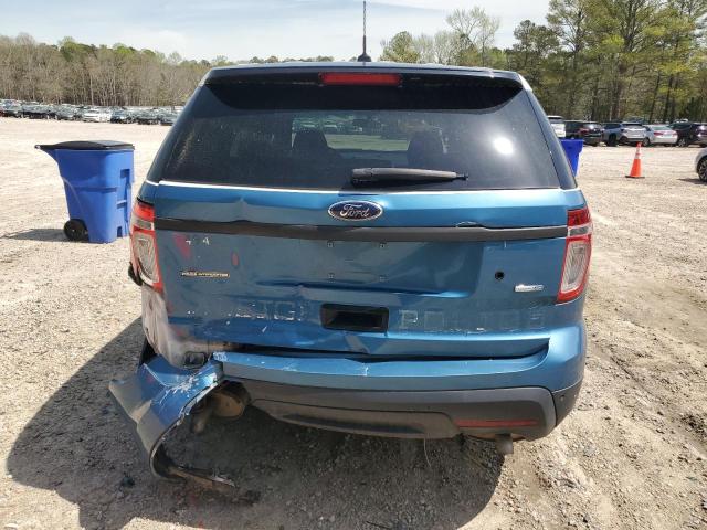 1FM5K8AR9FGA10033 - 2015 FORD EXPLORER POLICE INTERCEPTOR ორფეროვანი ფოტო 6