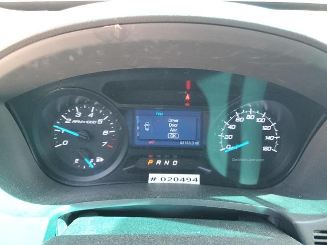 1FM5K8AR9FGA10033 - 2015 FORD EXPLORER POLICE INTERCEPTOR ორფეროვანი ფოტო 9