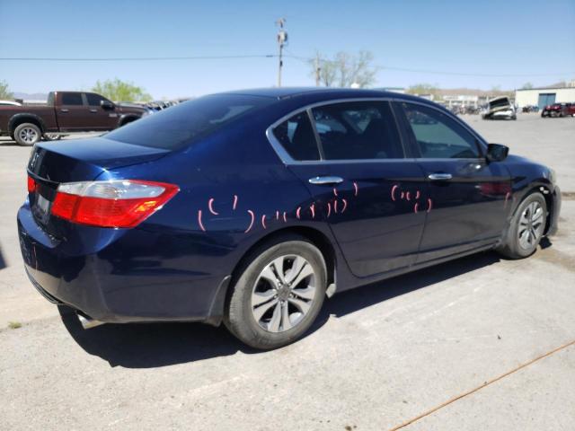 1HGCR2F33FA219412 - 2015 HONDA ACCORD LX BLUE photo 3