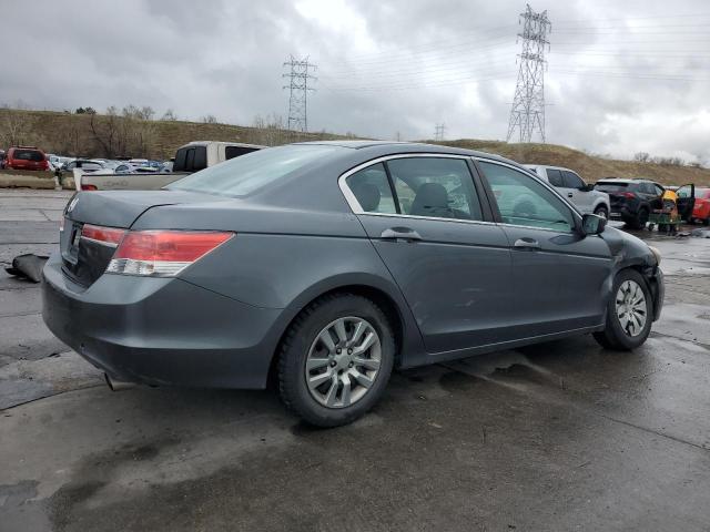 1HGCP2F34CA180136 - 2012 HONDA ACCORD LX GRAY photo 3