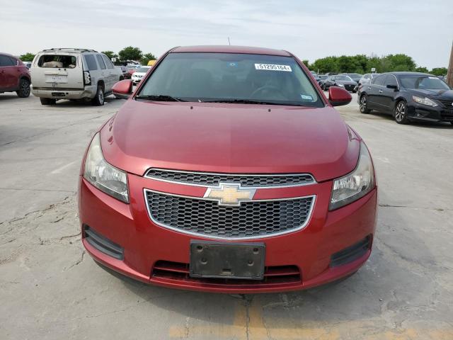 1G1PF5S91B7215797 - 2011 CHEVROLET CRUZE LT RED photo 5