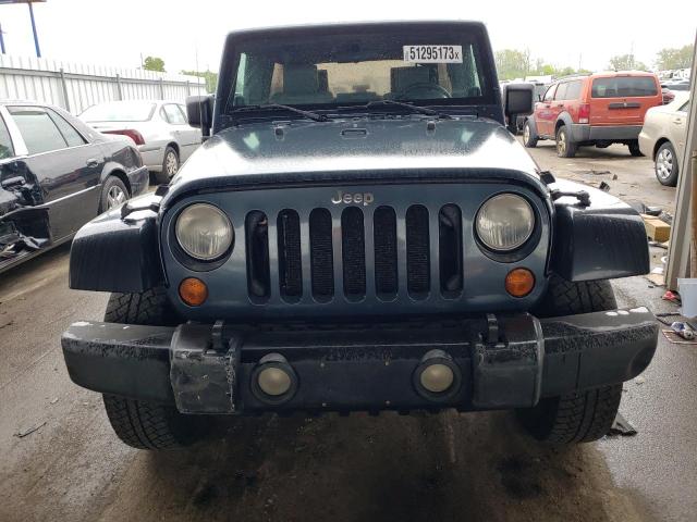 1J4GA59187L166404 - 2007 JEEP WRANGLER SAHARA BLUE photo 5