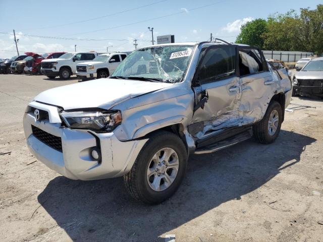 JTEBU5JR1F5241970 - 2015 TOYOTA 4RUNNER SR5 SILVER photo 1