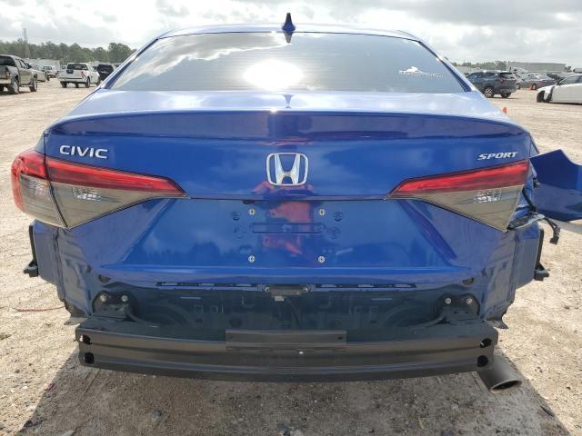2HGFE2F54NH572686 - 2022 HONDA CIVIC SPORT 蓝色 照片 6