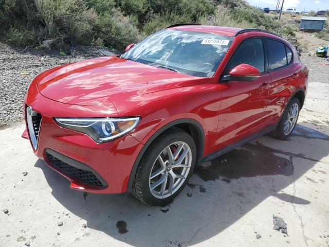 ZASFAKNN6J7B72931 - 2018 ALFA ROMEO STELVIO TI SPORT RED photo 1