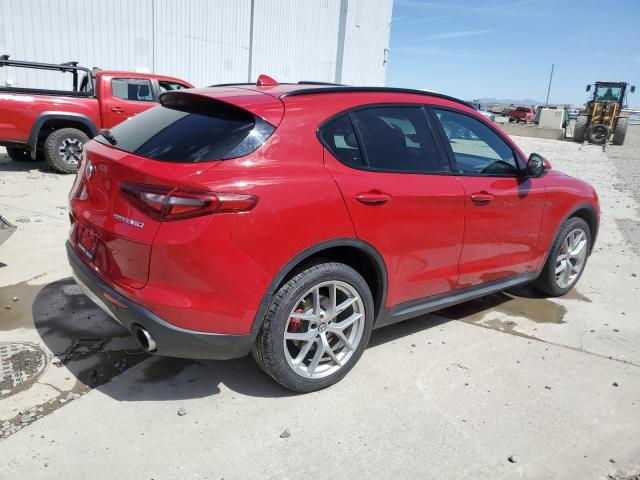 ZASFAKNN6J7B72931 - 2018 ALFA ROMEO STELVIO TI SPORT RED photo 3