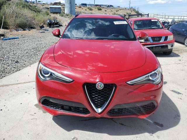 ZASFAKNN6J7B72931 - 2018 ALFA ROMEO STELVIO TI SPORT RED photo 5