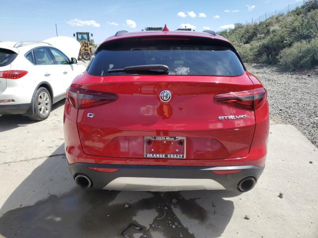 ZASFAKNN6J7B72931 - 2018 ALFA ROMEO STELVIO TI SPORT RED photo 6