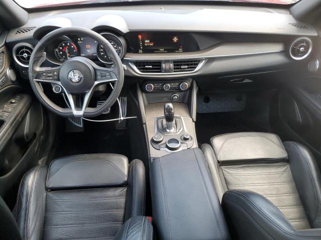 ZASFAKNN6J7B72931 - 2018 ALFA ROMEO STELVIO TI SPORT RED photo 8
