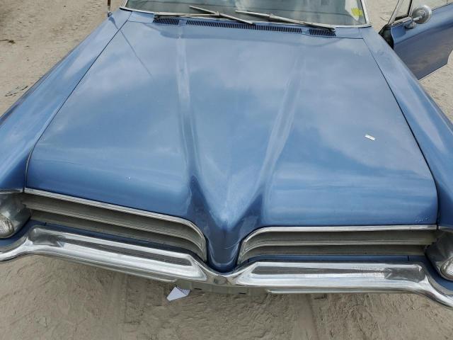 252675E111455 - 1965 PONTIAC CATALINA BLUE photo 11