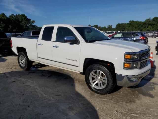 1GCRCSEC2EZ285946 - 2014 CHEVROLET SILVERADO C1500 LTZ WHITE photo 4