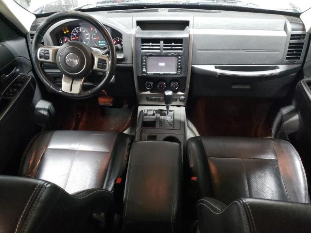 1J4PN3GK1BW542839 - 2011 JEEP LIBERTY RENEGADE SILVER photo 8