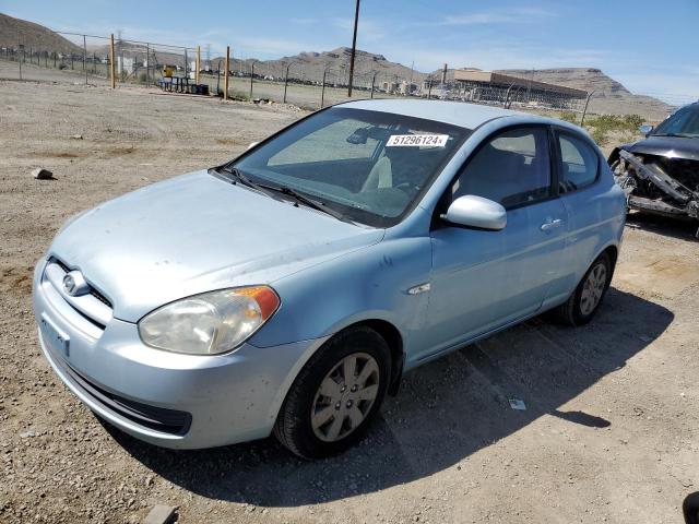 2010 HYUNDAI ACCENT BLUE, 