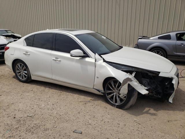 JN1BV7AR0FM404534 - 2015 INFINITI Q50 BASE WHITE photo 4