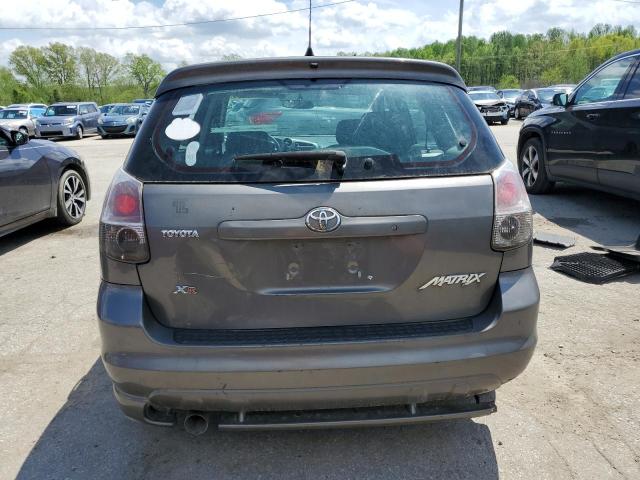 2T1KR32E25C369917 - 2005 TOYOTA COROLLA MA XR GRAY photo 6