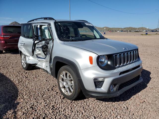 ZACNJABB9LPL85576 - 2020 JEEP RENEGADE LATITUDE SILVER photo 4