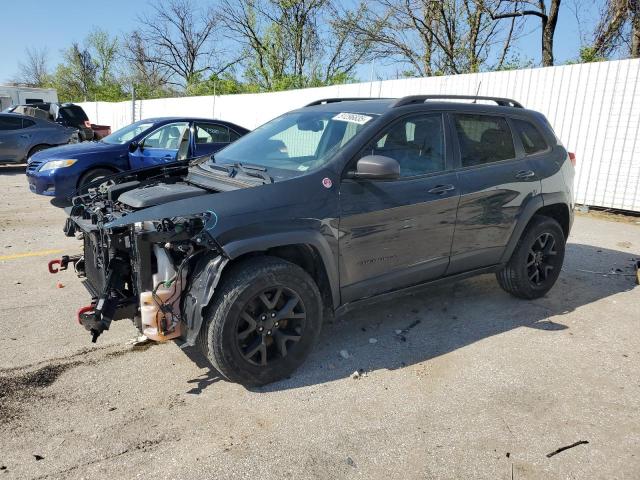 1C4PJMBS3GW335696 - 2016 JEEP CHEROKEE TRAILHAWK GRAY photo 1