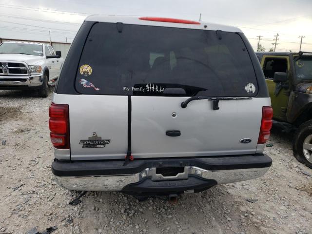 1FMRU15W12LA12623 - 2002 FORD EXPEDITION XLT SILVER photo 6