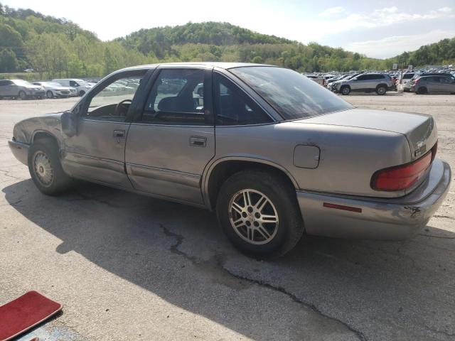 2G4WB52K7T1423677 - 1996 BUICK REGAL CUSTOM SILVER photo 2